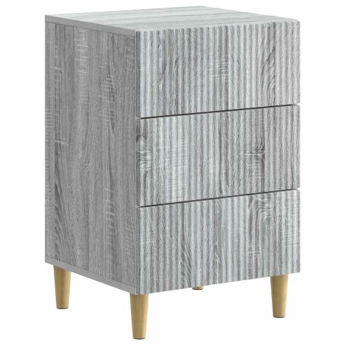 Нощен шкаф Сива сонома 43 x 41 x 66,5 см Инженерна дървесина