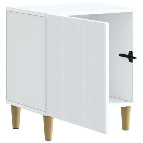 Нощен шкаф 2 pcs Бяло 43 x 34,5 x 50 см Инженерна дървесина
