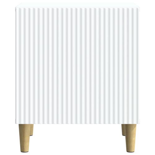 Нощен шкаф 2 pcs Бяло 43 x 34,5 x 50 см Инженерна дървесина