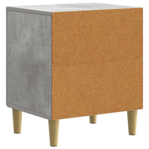 Нощен шкаф 2 pcs Бетонно сиво 43 x 34,5 x 50 см