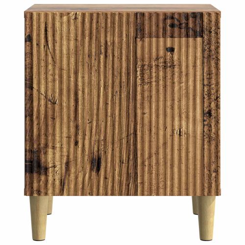 Нощен шкаф 2 pcs Старо дърво 43 x 34,5 x 50 см