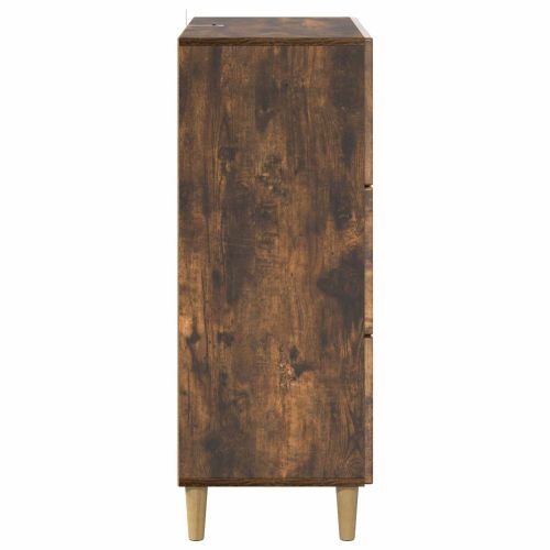 Чекмеджетен шкаф Опушен дъб 66 x 34,5 x 90 см