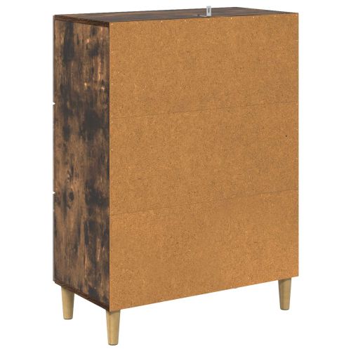 Чекмеджетен шкаф Опушен дъб 66 x 34,5 x 90 см