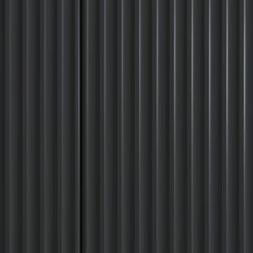 Служебен шкаф Черно 89 x 34,5 x 80 см Инженерна дървесина