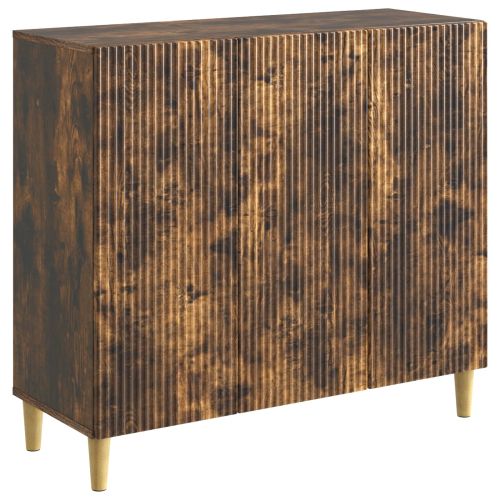 Служебен шкаф Опушен дъб 89 x 34,5 x 80 см Инженерна дървесина