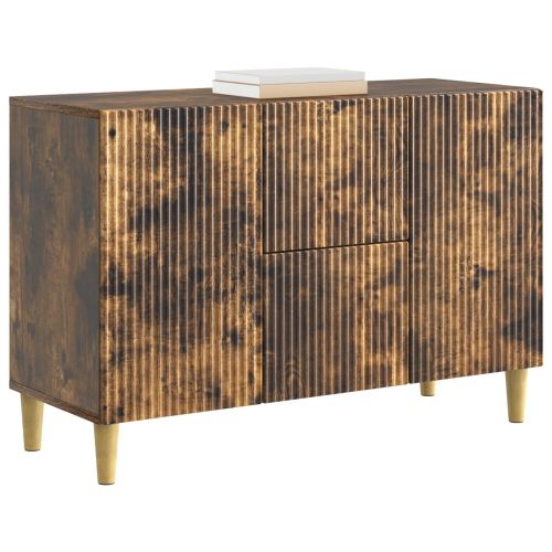 Служебен шкаф Опушен дъб 89 x 34,5 x 60 см Инженерна дървесина