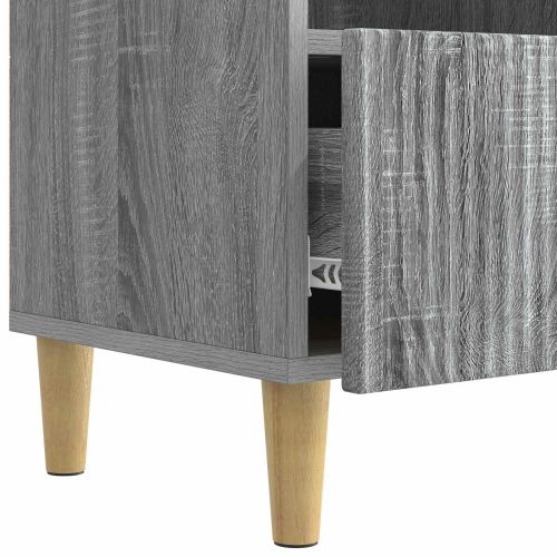 ТВ шкаф Сива сонома 102 x 34,5 x 50 см Инженерна дървесина