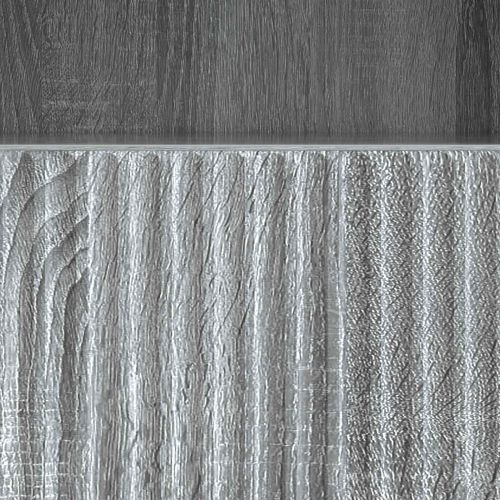 ТВ шкаф Сива сонома 102 x 34,5 x 50 см Инженерна дървесина