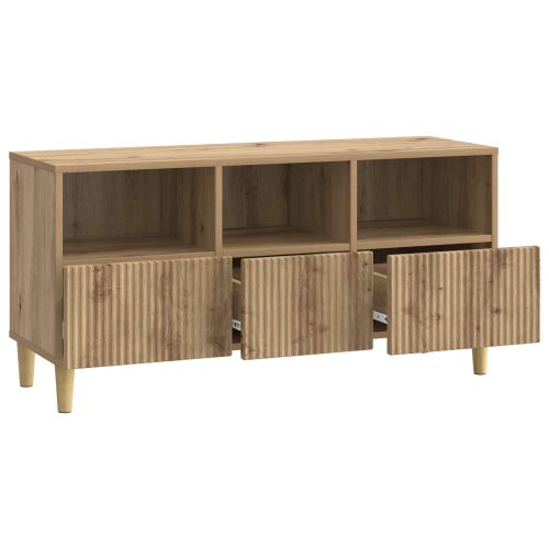 ТВ шкаф Дъб артизан 102 x 34,5 x 50 см Инженерна дървесина