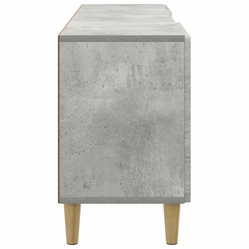ТВ шкаф Бетонно сиво 150 x 31 x 50 см Инженерна дървесина
