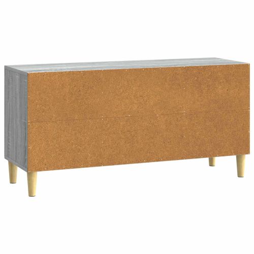 ТВ шкаф Сива сонома 102 x 34,5 x 50 см Инженерна дървесина