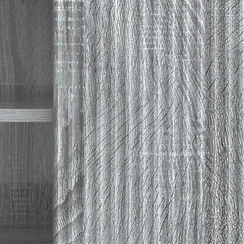 ТВ шкаф Сива сонома 102 x 34,5 x 50 см Инженерна дървесина