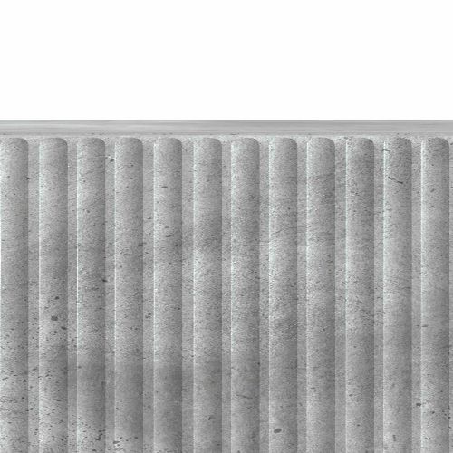 ТВ шкаф Бетонно сиво 147 x 34,5 x 30 см Инженерна дървесина