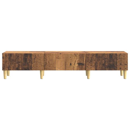 ТВ шкаф Старо дърво 147 x 34,5 x 30 см Инженерна дървесина