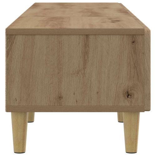 ТВ шкаф Дъб артизан 147 x 34,5 x 30 см Инженерна дървесина