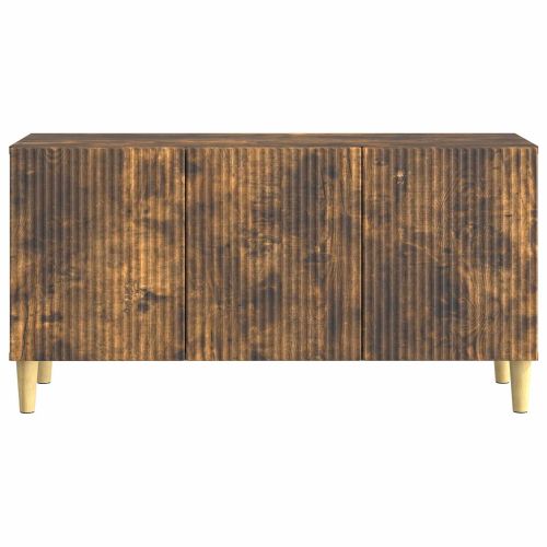 ТВ шкаф Опушен дъб 99 x 34,5 x 50 см Инженерна дървесина