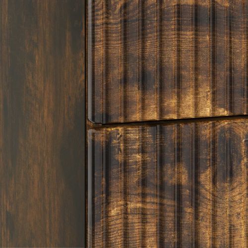Нощен шкаф с чекмедже 2 pcs Опушен дъб 43 x 34,5 x 47,5 см