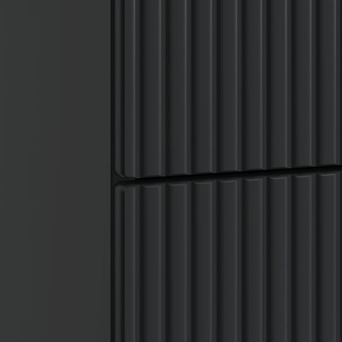 Нощен шкаф Черно 62 x 34,5 x 47,5 см Инженерна дървесина