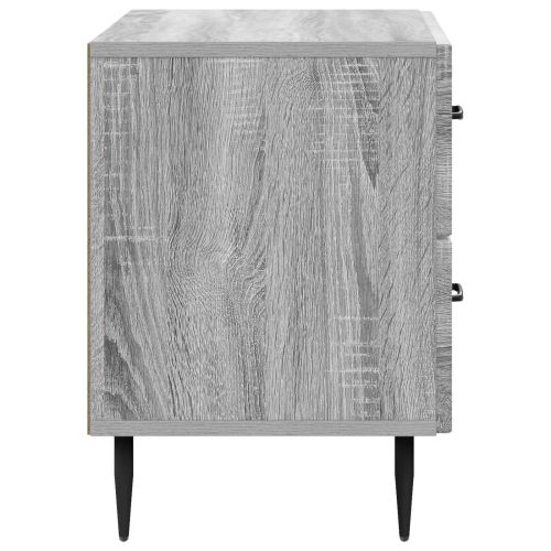 Нощен шкаф Сива сонома 62 x 34,5 x 47,5 см Инженерна дървесина