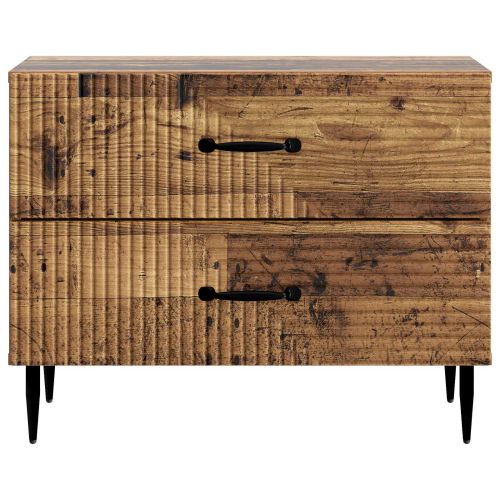 Нощен шкаф Старо дърво 62 x 34,5 x 47,5 см Инженерна дървесина