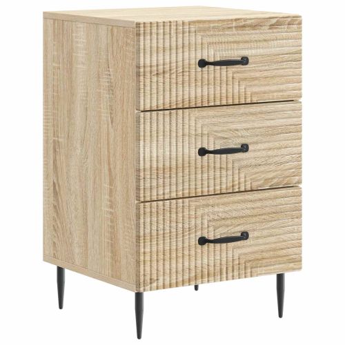 Нощен шкаф Дъб сонома 43 x 41 x 66,5 см Инженерна дървесина