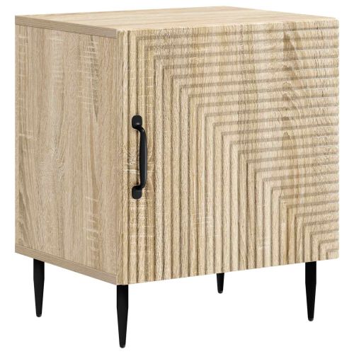 Нощен шкаф 2 pcs Дъб сонома 43 x 34,5 x 50 см