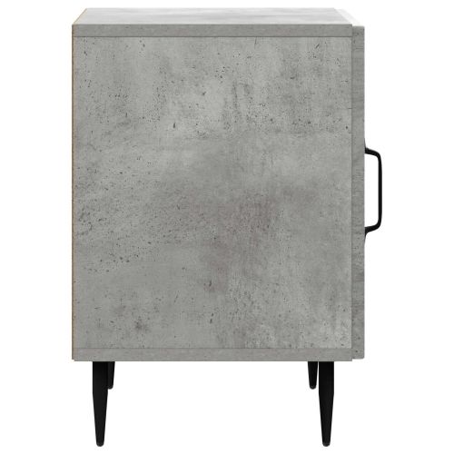 Нощен шкаф 2 pcs Бетонно сиво 43 x 34,5 x 50 см