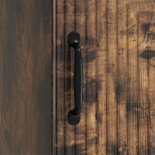 Нощен шкаф 2 pcs Опушен дъб 43 x 34,5 x 50 см