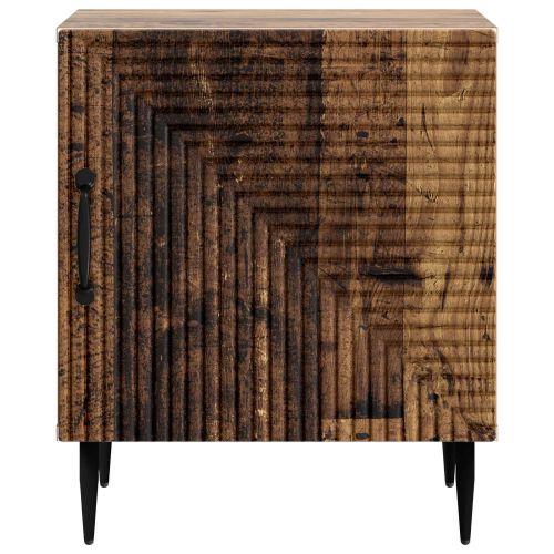 Нощен шкаф Старо дърво 43 x 34,5 x 50 см Инженерна дървесина