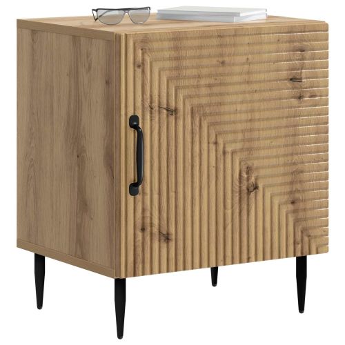 Нощен шкаф 2 pcs Дъб артизан 43 x 34,5 x 50 см