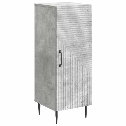 Служебен шкаф Бетонно сиво 33 x 34,5 x 89,5 см