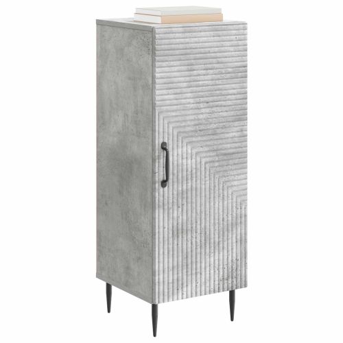 Служебен шкаф Бетонно сиво 33 x 34,5 x 89,5 см