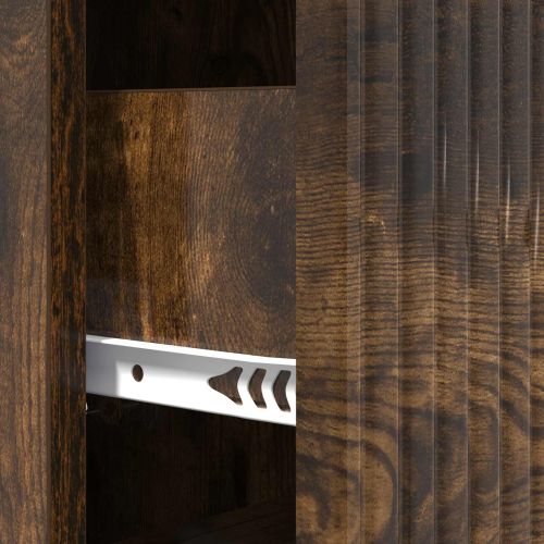 Чекмеджетен шкаф Опушен дъб 33 x 34,5 x 89,5 см