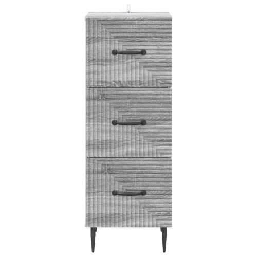 Чекмеджетен шкаф Сива сонома 33 x 34,5 x 89,5 см