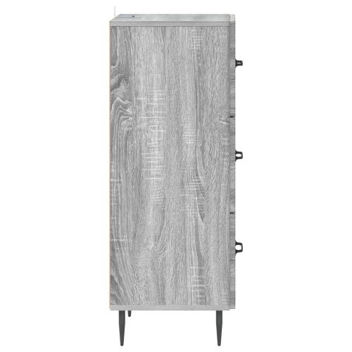 Чекмеджетен шкаф Сива сонома 33 x 34,5 x 89,5 см