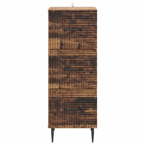 Чекмеджетен шкаф Старо дърво 33 x 34,5 x 89,5 см