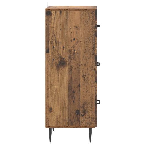Чекмеджетен шкаф Старо дърво 33 x 34,5 x 89,5 см