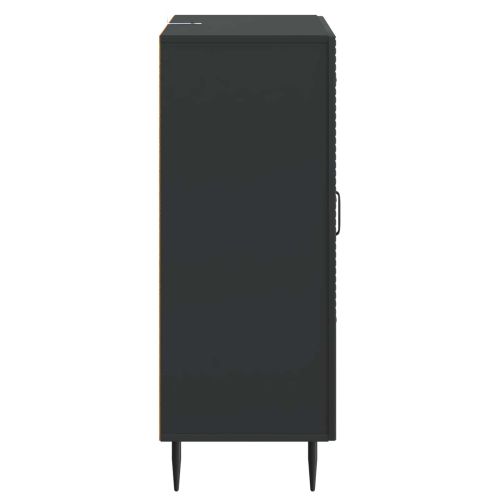 Служебен шкаф Черно 66 x 34,5 x 89,5 см Инженерна дървесина