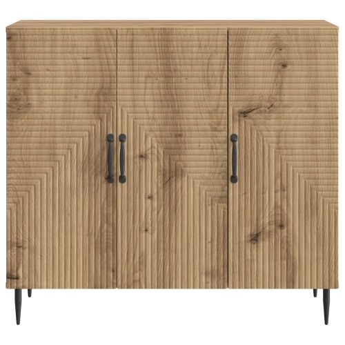 Служебен шкаф Дъб артизан 89 x 34,5 x 80 см Инженерна дървесина