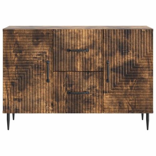 Служебен шкаф Опушен дъб 89 x 34,5 x 60 см Инженерна дървесина