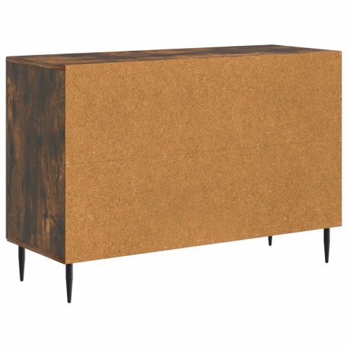 Служебен шкаф Опушен дъб 89 x 34,5 x 60 см Инженерна дървесина