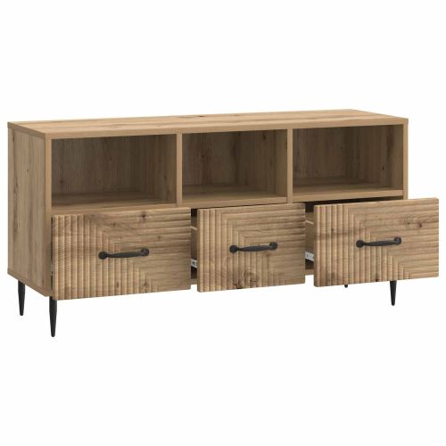ТВ шкаф Дъб артизан 102 x 34,5 x 50 см Инженерна дървесина