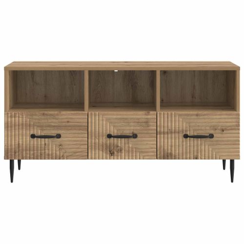 ТВ шкаф Дъб артизан 102 x 34,5 x 50 см Инженерна дървесина