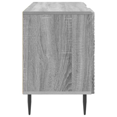 ТВ шкаф Сива сонома 102 x 34,5 x 50 см Инженерна дървесина