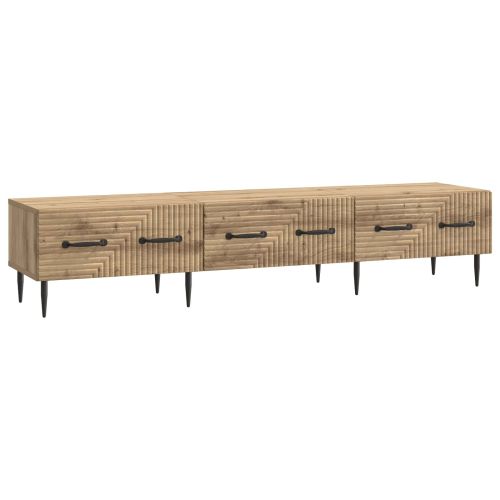 ТВ шкаф Дъб артизан 147 x 34,5 x 30 см Инженерна дървесина