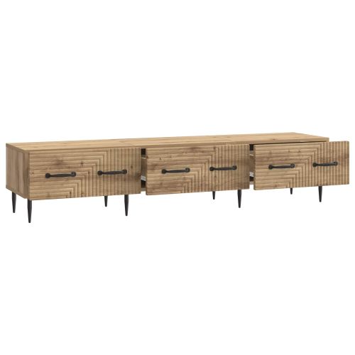 ТВ шкаф Дъб артизан 147 x 34,5 x 30 см Инженерна дървесина