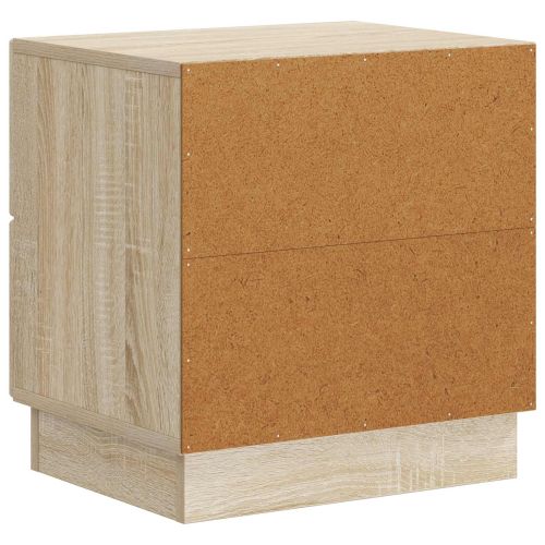 Нощен шкаф с чекмедже 2 pcs Дъб сонома 43 x 34,5 x 44,5 см