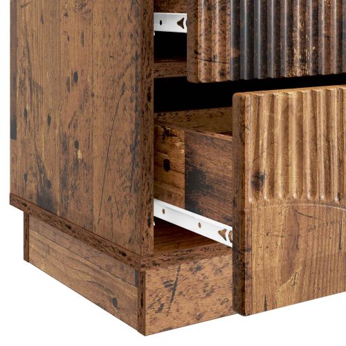 Нощен шкаф Старо дърво 43 x 34,5 x 44,5 см Инженерна дървесина