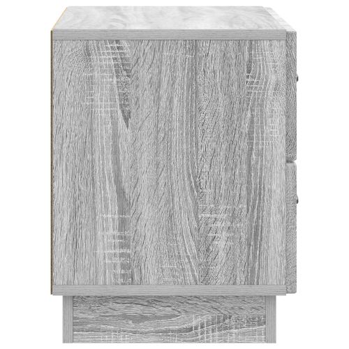 Нощен шкаф Сива сонома 62 x 34,5 x 44,5 см Инженерна дървесина