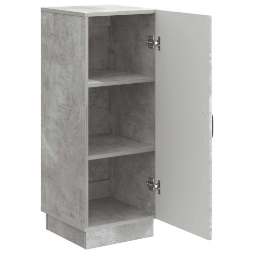 Служебен шкаф Бетонно сиво 33 x 34,5 x 87 см